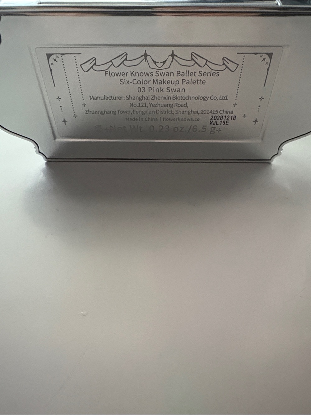 Flower Knows - Pink Swan Eyeshadow Palette (Unused) - Picture 2 of 3